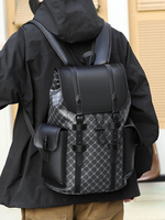 Sac à dos de voyage imprimé directement de l'usine avec bretelles respirantes en nid d'abeille, fermeture à cordon et compartiment pour ordinateur portable pour les trajets quotidiens