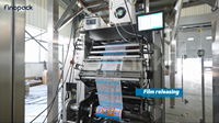 Machine d'emballage verticale automatique haute vitesse FFS avec peseuse multi-têtes pour sachets de snacks, aliments soufflés et chips de pommes de terre