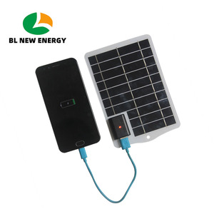Chargeur Solaire Portable 3.5W pour Téléphone Portable Urgence Extérieure Alimentation Mobile Recharge Solaire de Batterie - Product Image 1