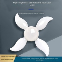 Ampoule LED pliable de style lame E27, matériau PP, certifiée RoHS, 4800 lumens, pour usage résidentiel, salles à manger, salons, intérieur