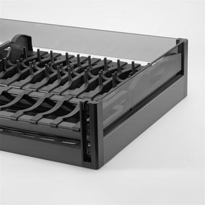 HNOSS Support de rangement à <span class=keywords><strong>tiroirs</strong></span> Panier à vaisselle en aluminium sous l'évier Organisateur de casseroles et de poêles - Product Image 3