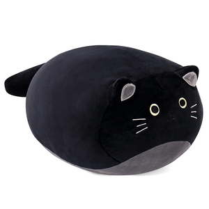 V402 Cuscino Gigante a Forma di Gatto Nero Personalizzabile OEM, Peluche Kawaii Abbracciabile, Regalo <span class=keywords><strong>per</strong></span> Bambini, Ragazzi, Ragazze e <span class=keywords><strong>Adulti</strong></span> - Product Image 1
