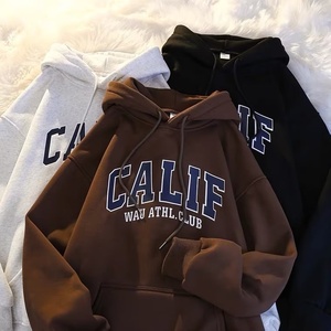 Sudadera con Capucha Forrada de Marca de Moda Urbana, Estilo Vibe para Parejas, Hip Hop Americano, Top de Otoño Invierno para <span class=keywords><strong>Hombre</strong></span>, Venta al por Mayor - Product Image 1