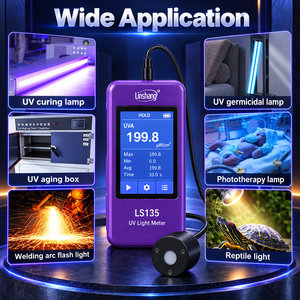 Radiomètre ultraviolet modulaire LS135 avec courbe de puissance en temps réel pour le test de lampes multi-longueurs d'onde - Product Image 3