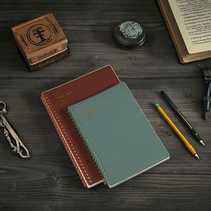 Cuaderno Estudiantil BOYI A5 de Alta Calidad, Diseño de Logotipo Personalizado, Diario con Cubierta de PP Económica, Encuadernación en Espiral, Modelo F-12005 - Product Image 3