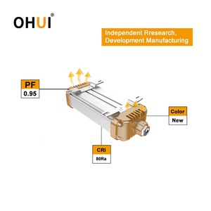 ไฟ LED แบบเส้นกันระเบิด 20W 30W โคมไฟกันระเบิดแบบแถบ <span class=keywords><strong>ป</strong></span>้องกันการกัดกร่อน ไฟส่องสว่างกันระเบิดสำหรับโซน 2 - Product Image 2