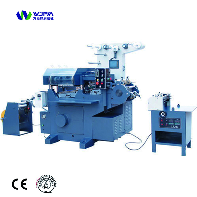 WJBQ-230 4 Color Flat-Bed Label Printing Machine