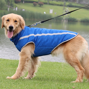 Abrigo de Invierno para Perro Resistente, a Prueba de Viento e Impermeable, con Cuello Alto, Chaqueta de Forro Polar Grueso de 185g para Mantener el Calor - Product Image 3