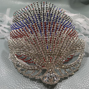 Masque de mascarade naturelle pour femmes, demi-visage, pour fête, spectacle, fête, princesse, avec strass, <span class=keywords><strong>Sexy</strong></span> - Product Image 2
