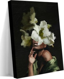 Symboles africains traditionnels toile mur Art inspirant femme affiche impression Art déco Design suspendu décoratif décoration <span class=keywords><strong>murale</strong></span> - Product Image 2