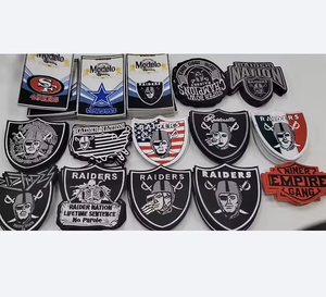 할리데이비슨 오토바이 팀 엠블럼 스포츠 클럽용 대형 사이즈 아이언온 자수 패치 - Product Image 3