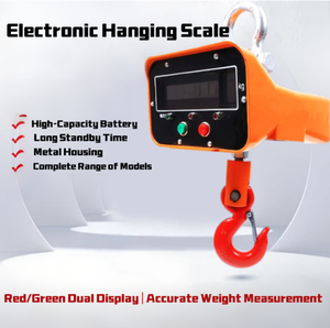 Heavy Duty <b>Electronic</b> Crane <b>Scale</b> LED Display Rechargeable Remote Control - Product Image 2