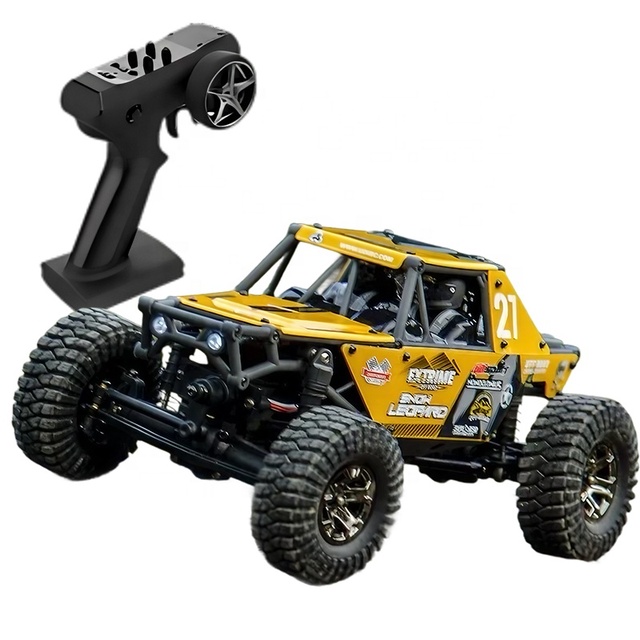 Compact 1:24 Off Road 4WD RC Crawler 4x4 Pro Hobby Grade Electric Remote Control Car With Suspension Brushless Motor UDI UCX2405