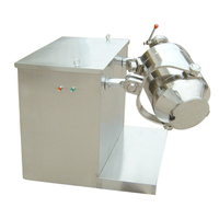 Farmacéutica de alta calidad 100kg especias máquina mezcladora de polvo químico 3d swing Mezclador