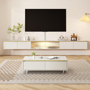 Итальянский современный скандинавский роскошный маленький журнальный столик и подставка для телевизора ZN 204 для дома или склада мебель для гостиной - Product Image 4