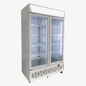 Supermercato vetrina frigorifero frigorifero <span class=keywords><strong>Display</strong></span> verticale bevande refrigeratore congelatore con porta di vetro bevande frigo - Product Image 2