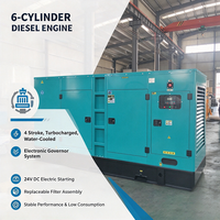 Générateur diesel silencieux 250 kW 312,5 kVA, moteur Ricardo P618ZLD, triphasé, refroidissement par eau, groupe électrogène avec ATS pour alimentation industrielle CE