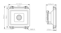 Escáner de Código Remoto OEM Integrado SV023ER, Escáner de Código 1D 2D para Aplicaciones de Pago Remoto en Exteriores