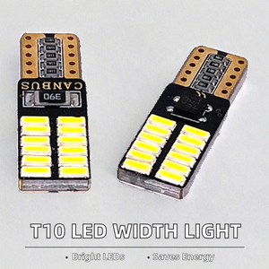 Bombillas LED T10 24LED 4014 para Luz de Matrícula, Luz de Señalización Lateral y Luz de Posición Automotriz - Product Image 2