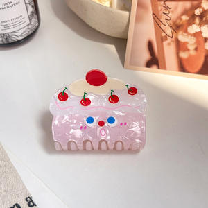 Pinzas para el Cabello con Diseño de Animales de Dibujos Animados al Estilo Europeo y Americano, Material Acrílico, Decorativas para Niñas, Uso Diario y para Fiestas, Venta al Por Mayor - Product Image 6