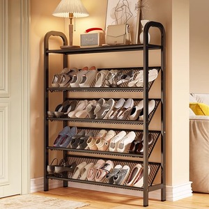 Multi Layer <b>Shoe</b> <b>Rack</b> XJ Space Saving <b>Storage</b> For Home Entryway Sneakers Boots High Heels - Product Image 1