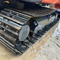 Mini-excavatrice sur chenilles diesel hydraulique d'occasion d'origine japonaise Kx165 8 tonnes, pièces de rechange disponibles avec support après-vente