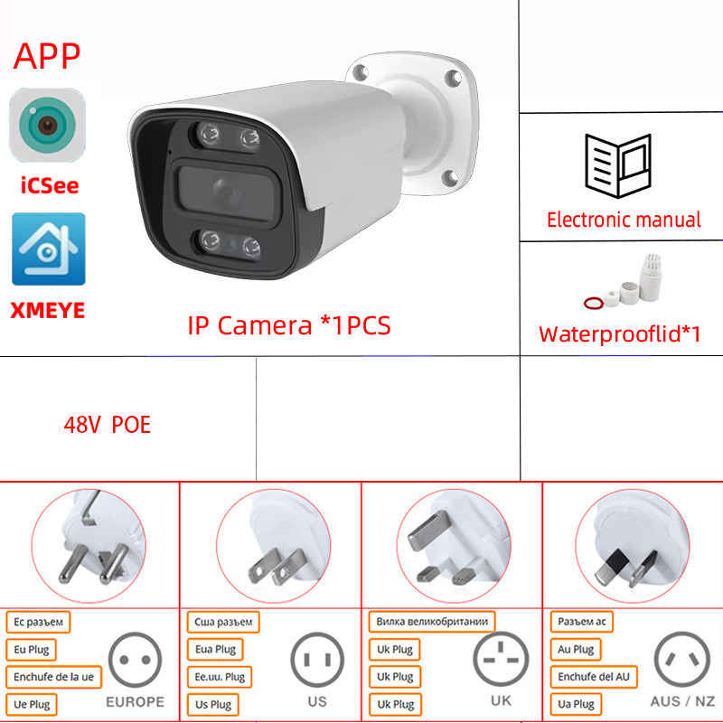 Camera with 48V POE