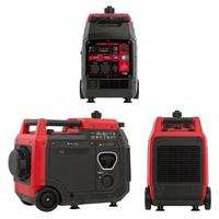 Générateur à essence silencieux à fréquence variable 3,6 kW, certification CE, démarrage manuel unidirectionnel, pour situations d'urgence en extérieur