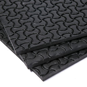 Özelleştirilmiş siyah kemik desen anti kayma taban taban ayakkabı yapımı kauçuk levha kauçuk levha ayakkabı taban malzemesi - Product Image 5