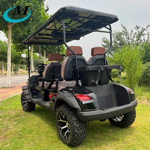 Voiture de golf électrique avec <span class=keywords><strong>4</strong></span> places, équipée d'une position debout pour le caddie arrière - Product Image 2