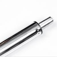 Vérin à gaz antidéflagrant TEBAK, accessoire pour meubles et chaises pivotantes, tige hydraulique noire, cylindre électroplaqué