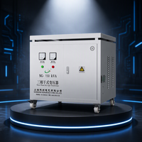 Transformateur d'isolement triphasé à sec élévateur/abaisseur de tension 380V vers 220V 480V vers 400V CE OEM 150kVA