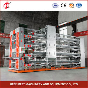 Fabbricazione di gabbie per galline ovaiole cina H tipo pollaio gabbia a strati di pollo in legno di alta qualità con buona ventilazione - Product Image 2
