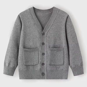 Suéter de Invierno para Niñas, Personalizado, a la Moda, Cálido, Tejido Grueso, con Cierre de Botones - Product Image 5