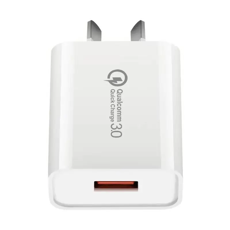 hot sell high quality mobile phone au wall plug QC3.0 travel charger australia usb adapter