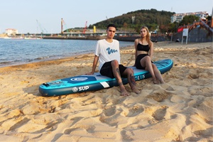 Tabla de SUP ESUP Pro para Windsurf, 11 pies, <span class=keywords><strong>2</strong></span> Aletas Removibles, Material de PVC, para Aguas Abiertas y Oceánicas, Unisex - Product Image 3