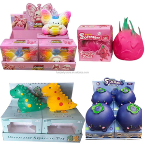 ของเล่นบีบบลูเบอร์รี่จำลอง น่ารัก การ์ตูน บรรเทาความเครียด ของเล่นฟิดเจ็ต สร้างสรรค์ ตลก ของขวัญตั้งโต๊ะ - Product Image 2
