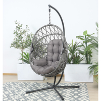 Fauteuil suspendu moderne en forme d'œuf pour chambre, maison, patio, prix direct usine Foshan, chaise suspendue d'extérieur
