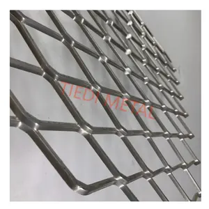 Paslanmaz çelik/genişletilmiş metal elmas SS304 genişletilmiş metal ızgara teli genişletilmiş paslanmaz metal örgü