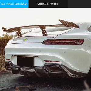 Kit carrosserie complet en fibre de carbone RZ, adapté aux Mercedes-Benz <span class=keywords><strong>AMG</strong></span> <span class=keywords><strong>GT</strong></span> GTC Sports 14-17, modifié pour un look sportif. - Product Image 2