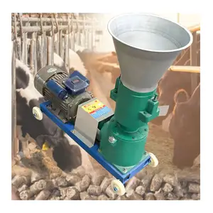 YISHITONG electric feed pellet machine philippines animal feed pelletizing machine small feed pellet plant