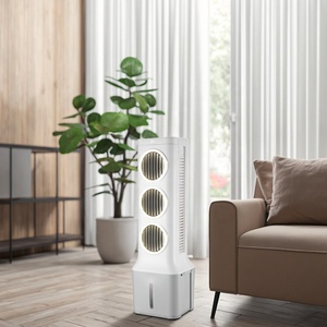 Enfriador de <span class=keywords><strong>aire</strong></span> portátil moderno de 60W <span class=keywords><strong>con</strong></span> tanque de <span class=keywords><strong>agua</strong></span> y luces de cinta Bomba de enfriador de <span class=keywords><strong>aire</strong></span> para habitación - Product Image 4