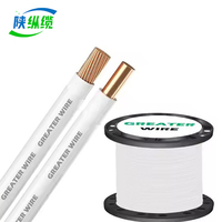 Cable Eléctrico THHN THWN-2 de Cobre Trenzado para Calefacción, 600V, Aislamiento de PVC Azul, Revestimiento de Nailon, Calibre 10, Rollo Negro