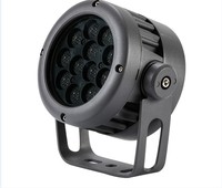 Projecteur LED couleur d'extérieur avec indice DMX512 IP65 pour projecteur de jardin, de pelouse et de mur réfléchissant
