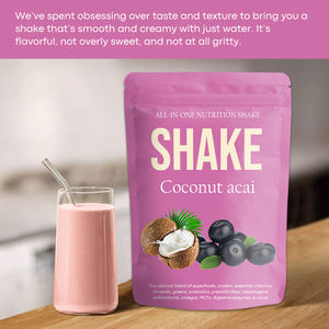 自社ブランドプロテインドリンクプロバイオティクスビーガンデイリーグルテンフリー食事交換用スーパーフードシェイクブレンドドリンク - Product Image 2