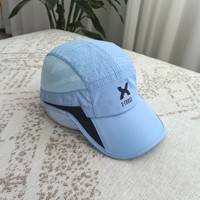 Gorra Deportiva de Malla Perforada de Secado Rápido con Logotipo Personalizado al por Mayor, Gorra de Poliéster Ligera con Orificios Cortados con Láser para Correr, Gorras, Topi