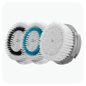 แปรงล้างหน้าโซนิคแบบไร้สายกันน้ำ ชุดแปรงทำความสะอาดผิวหน้าแบบโฟม ขายส่ง - Product Image 3