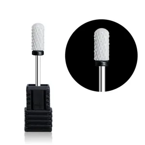 Broca de cerámica de tungsteno para manicura y pedicura, pulidor de uñas, accesorio para equipos de arte de uñas - Product Image 5