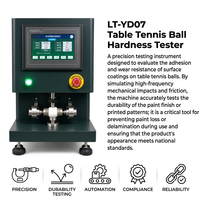 Probador de Durabilidad de Pelotas de Tenis de Mesa Profesional, Cumple con la Norma GB/T 20045, Máquina de Prueba de Impacto para Pelotas de Ping Pong en Venta