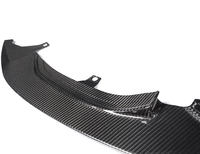 Lame avant en fibre de carbone style GT4 pour BMW M3 F80 M4 F82 F83 2014-2020, séparateur de pare-chocs avant moulé sous autoclave